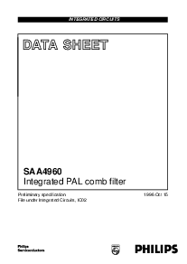 浏览型号SAA4960的Datasheet PDF文件第1页
