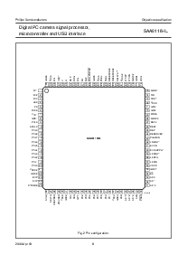 浏览型号SAA8116HL的Datasheet PDF文件第8页