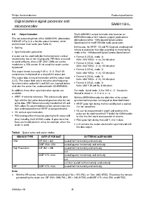 浏览型号SAA8112HL的Datasheet PDF文件第15页