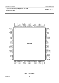 浏览型号SAA8112HL的Datasheet PDF文件第9页