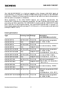 浏览型号SAB80C537-N-T40/85的Datasheet PDF文件第3页