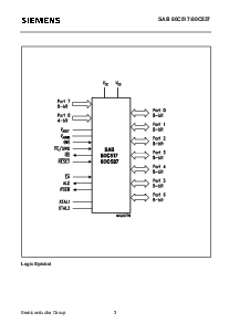 浏览型号SAB80C537-N-T40/85的Datasheet PDF文件第4页