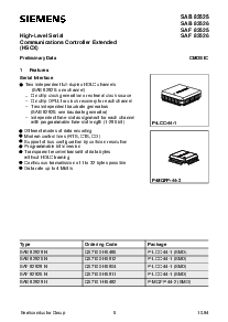浏览型号SAB82526的Datasheet PDF文件第6页