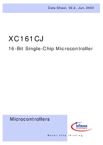 浏览型号SAK-XC161CJ-16F40F的Datasheet PDF文件第3页