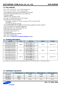 浏览型号K4H511638B-TC/LB3的Datasheet PDF文件第4页