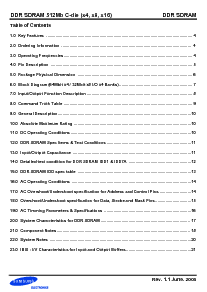浏览型号K4H511638C-UCB3的Datasheet PDF文件第2页
