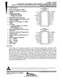 浏览型号TLC3544IPW的Datasheet PDF文件第1页