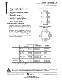 浏览型号SN74HCT244NSR的Datasheet PDF文件第1页