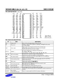 浏览型号K4S641632H的Datasheet PDF文件第6页