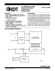 浏览型号IDT71V124SA15TY的Datasheet PDF文件第1页
