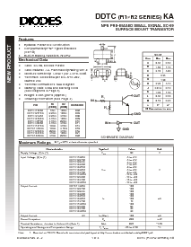 浏览型号DDTC144WKA的Datasheet PDF文件第1页