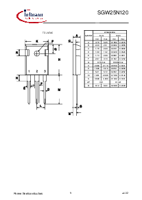 浏览型号SGW25N120的Datasheet PDF文件第9页