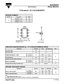 浏览型号SI3445ADV-T1-E3的Datasheet PDF文件第1页