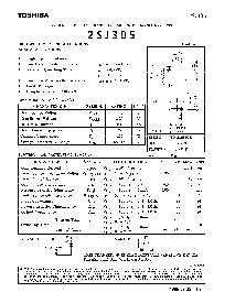 浏览型号2SJ305的Datasheet PDF文件第1页