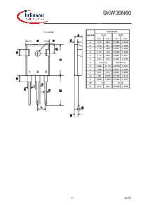 浏览型号SKW30N60的Datasheet PDF文件第11页