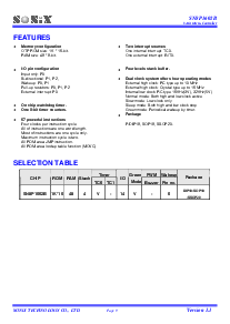 浏览型号SN8P1603的Datasheet PDF文件第9页