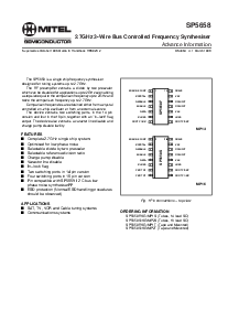 浏览型号SP5658S的Datasheet PDF文件第1页