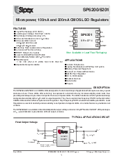 浏览型号SP6201EM5-5.0的Datasheet PDF文件第1页