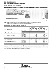 浏览型号SN74HC161NSRE4的Datasheet PDF文件第6页