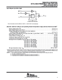 浏览型号SN74LV574ANSRE4的Datasheet PDF文件第3页