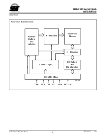 浏览型号SST25VF010-20-4C-SAE的Datasheet PDF文件第2页