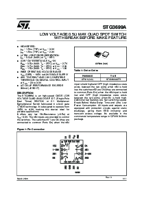 浏览型号STG3699AQTR的Datasheet PDF文件第1页