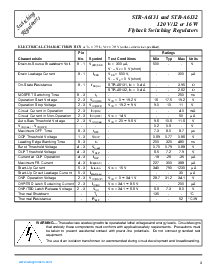 浏览型号STR-A6131的Datasheet PDF文件第3页