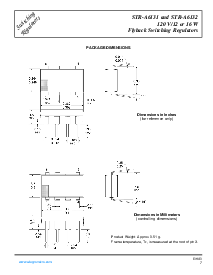 浏览型号STR-A6131的Datasheet PDF文件第7页