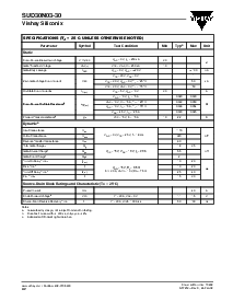 浏览型号SUD30N03-30的Datasheet PDF文件第2页
