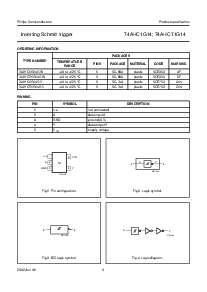 浏览型号74AHCT1G14GW的Datasheet PDF文件第3页