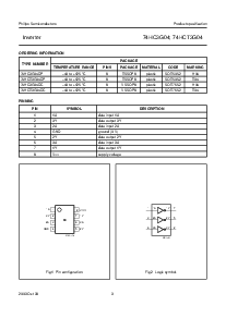浏览型号74HCT3G04的Datasheet PDF文件第3页