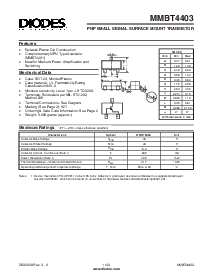 浏览型号MMBT4403-7的Datasheet PDF文件第1页