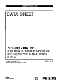 浏览型号74HCT595的Datasheet PDF文件第1页