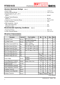 浏览型号RT9501BPF的Datasheet PDF文件第4页