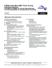 浏览型号S29GL032A11TAIR43的Datasheet PDF文件第3页