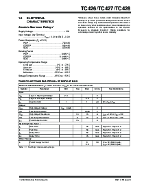 浏览型号TC426COA的Datasheet PDF文件第3页