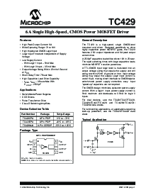 浏览型号TC429CPA的Datasheet PDF文件第1页