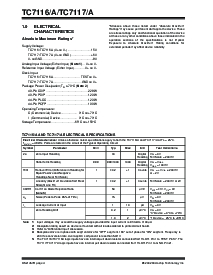 浏览型号TC7116CPL的Datasheet PDF文件第4页