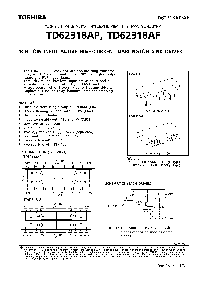 浏览型号TD62318AP的Datasheet PDF文件第1页