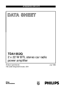 浏览型号TDA1552Q的Datasheet PDF文件第1页