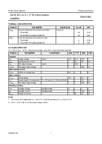 浏览型号TDA1519CTH的Datasheet PDF文件第7页