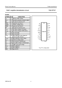 浏览型号TDA1576T的Datasheet PDF文件第4页