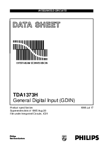 浏览型号TDA1373H的Datasheet PDF文件第1页