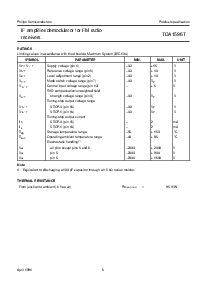 浏览型号TDA1596T的Datasheet PDF文件第6页