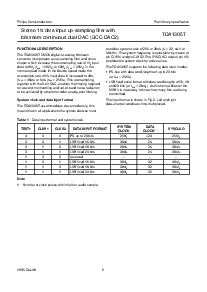 浏览型号TDA1305T的Datasheet PDF文件第6页