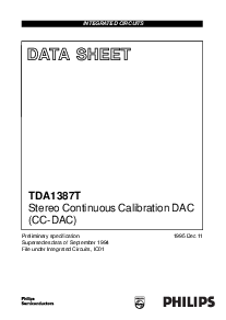 浏览型号TDA1387T的Datasheet PDF文件第1页