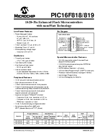 浏览型号PIC16F818T-E/ML的Datasheet PDF文件第3页