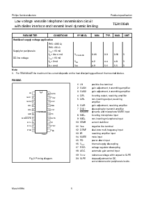 浏览型号TEA1064A的Datasheet PDF文件第5页