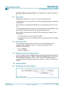 浏览型号TEF6721HL的Datasheet PDF文件第11页