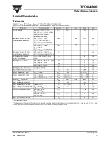 浏览型号TFDU4300-TR1的Datasheet PDF文件第5页
